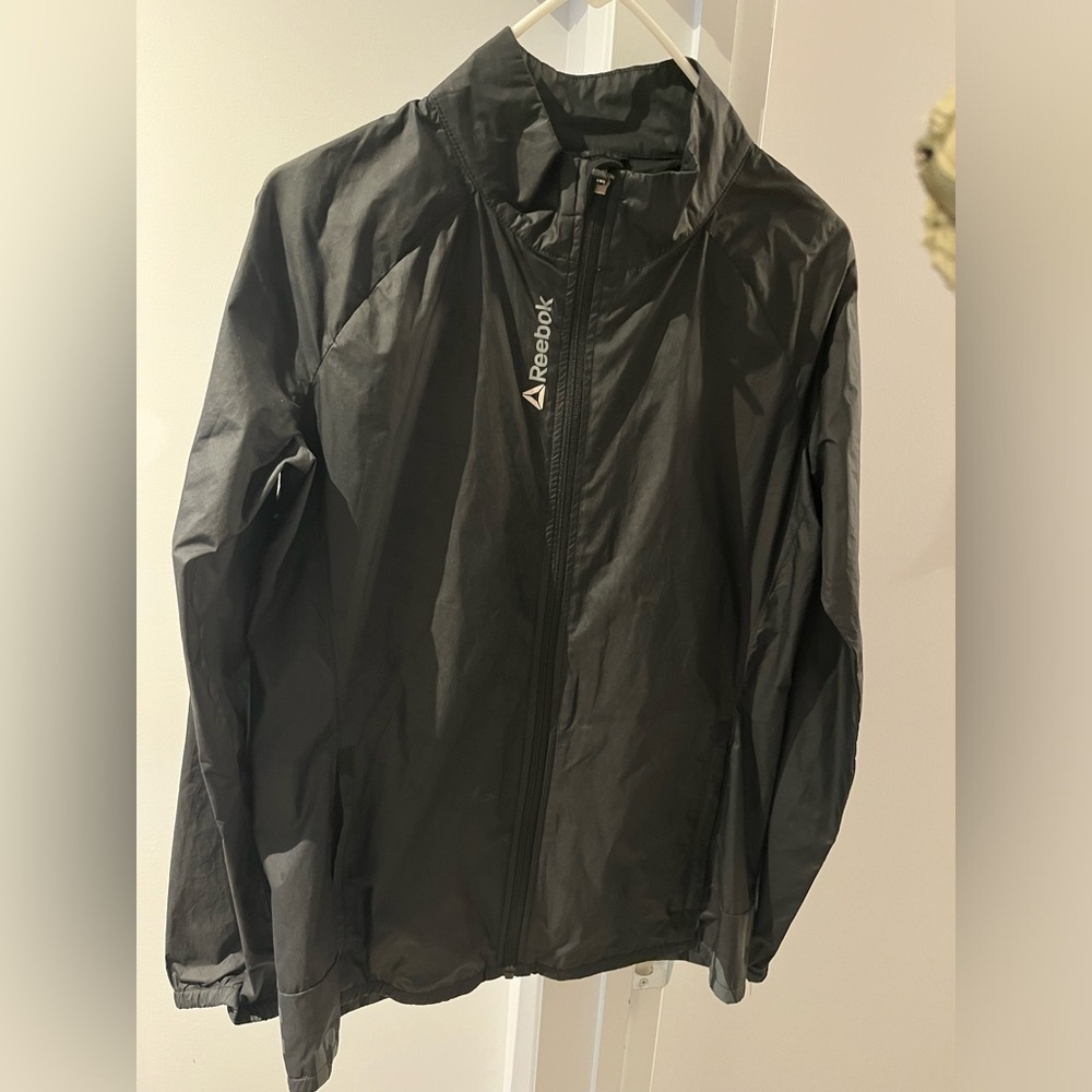 Full zip Reebok windbreaker size small